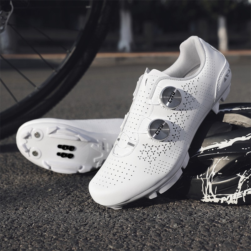 Racing Pedal Set - Sepatu Sepeda MTB Pria, Sepatu Cleat,