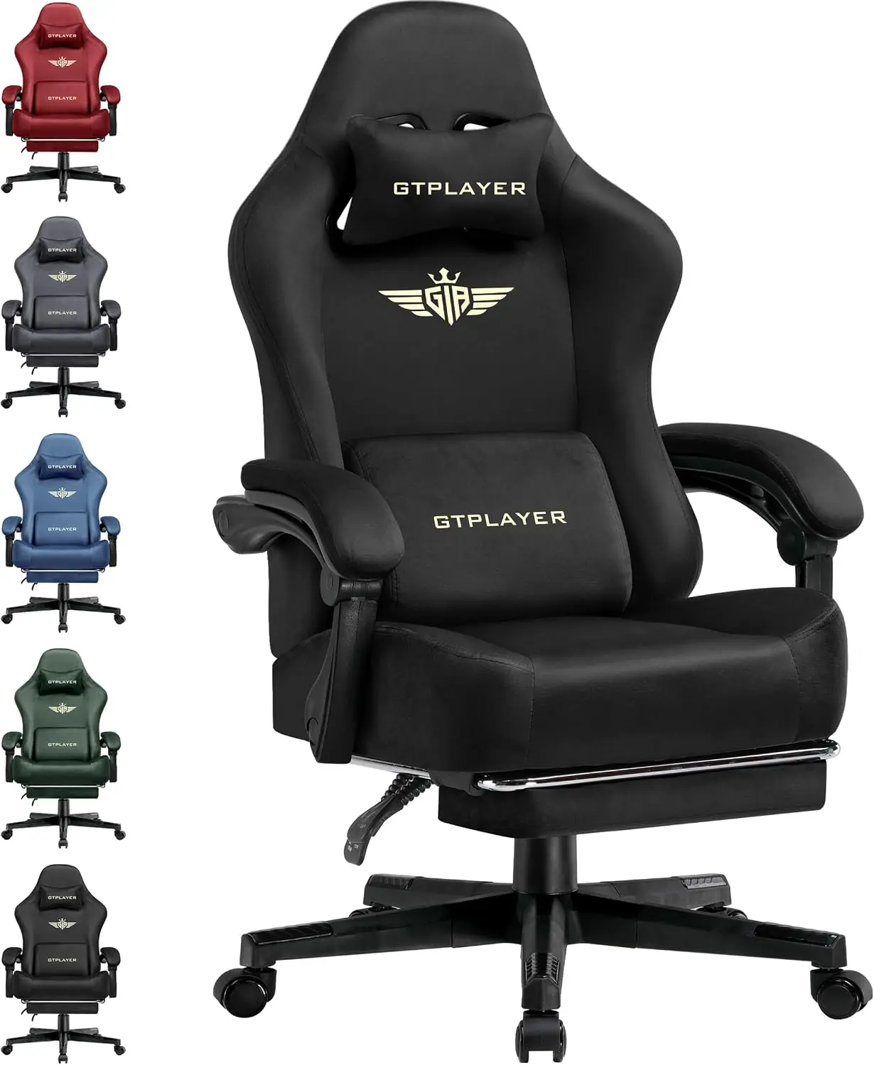Gaming Chair Cushion - Kursi Gaming Besar dan Tinggi dengan