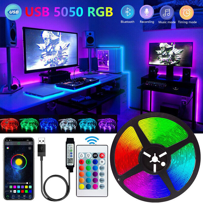 Led Gaming Light Strip - Lampu LED setrip Bluetooth 5050 Smart