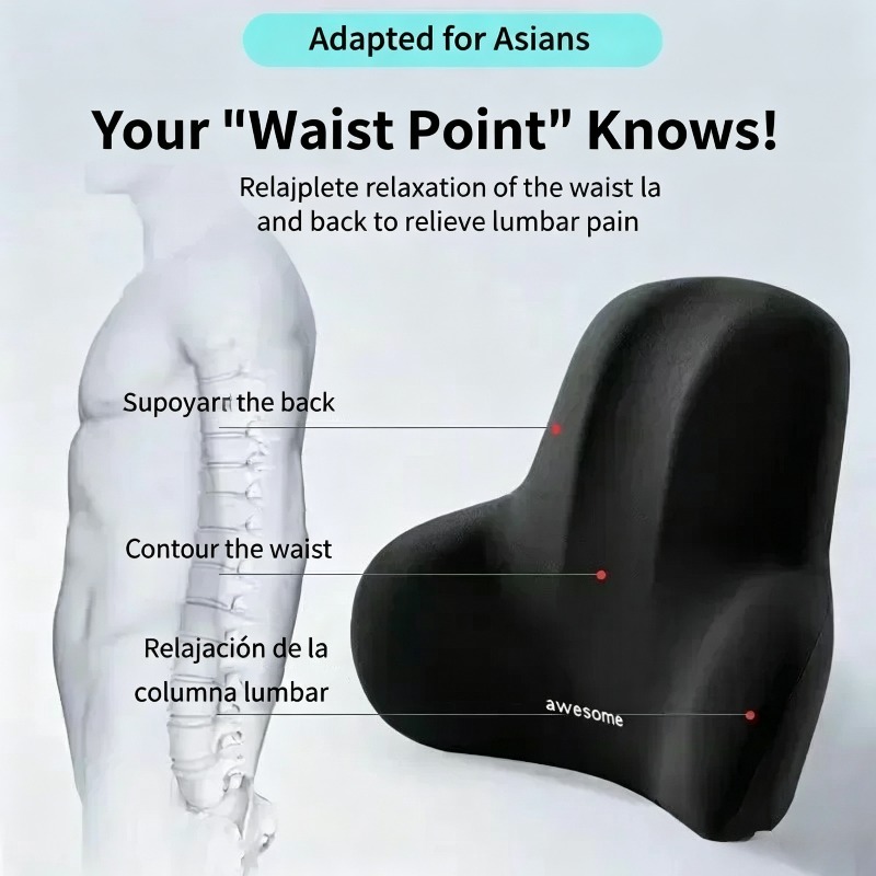 1 Buah Bantal Penyangga Punggu - Gaming Chair Cushion ulasan dan harga