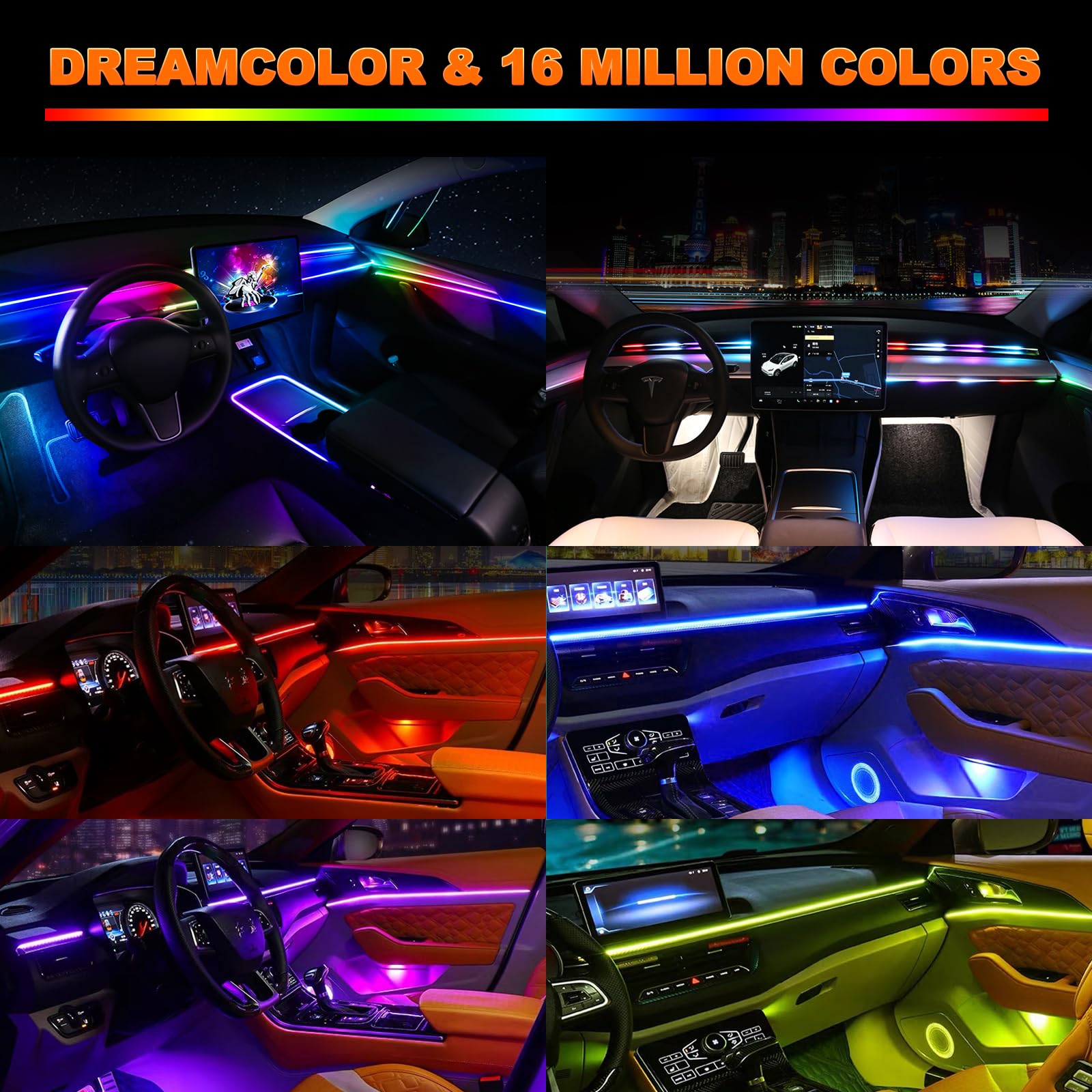 Lampu Strip Interior LED akril - Led Gaming Light Strip ulasan dan harga