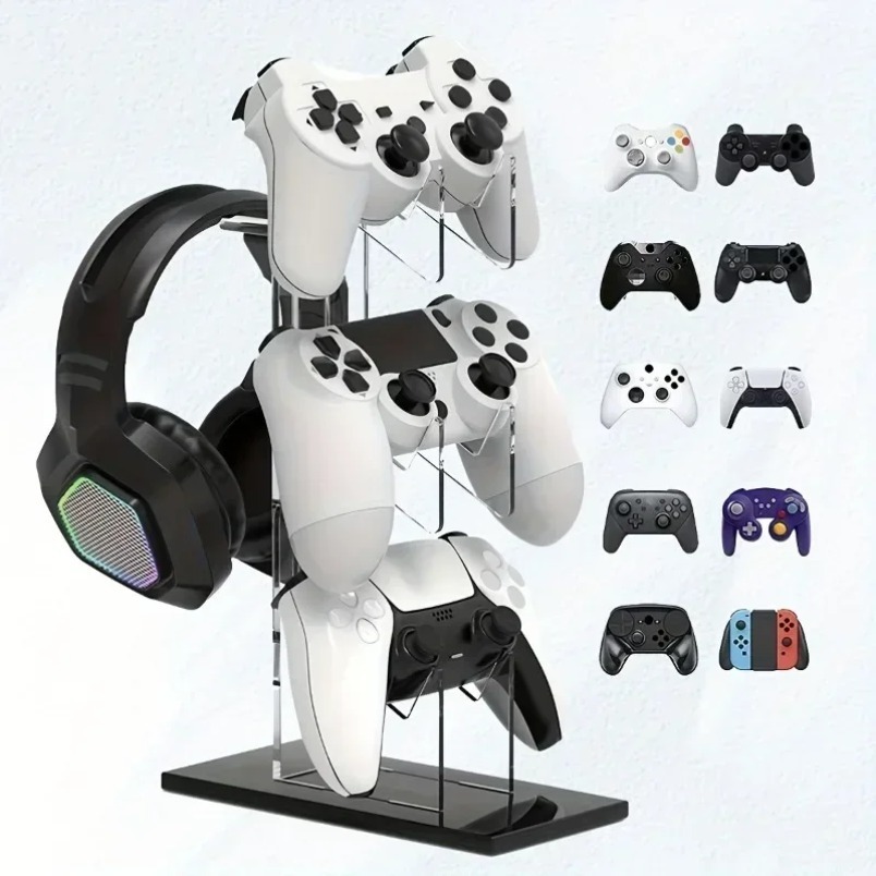 Rak Display Desktop Kompak 3 T - Gaming Console Organizer ulasan dan harga