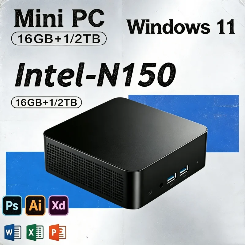 2026 Zesty Core N150 MINI PC W - Gaming Console Windows ulasan dan harga