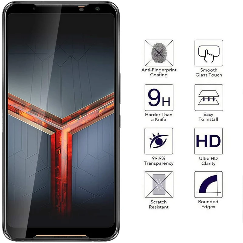 9D Kaca Tempered untuk Asus RO - Gaming Console Asus Rog ulasan dan harga