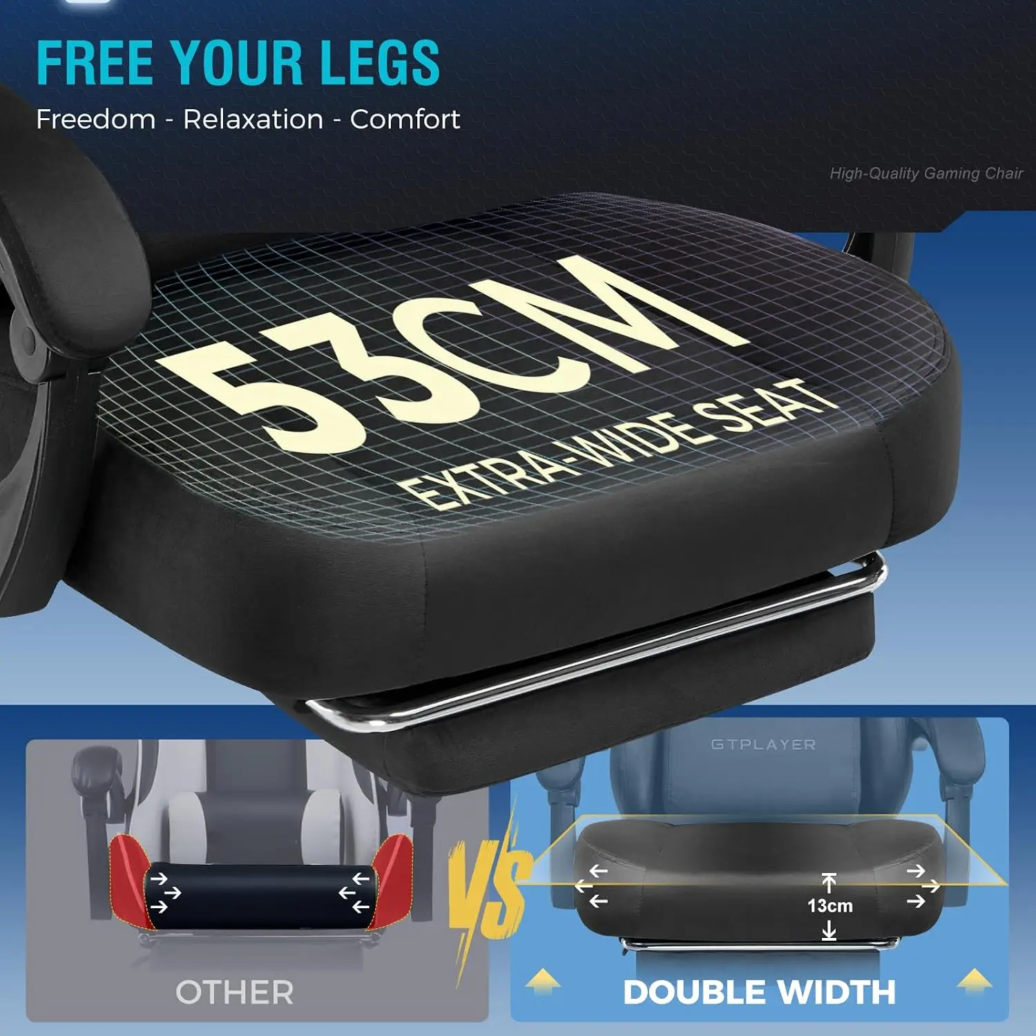 Kursi Gaming Besar dan Tinggi  - Gaming Chair Cushion ulasan dan harga