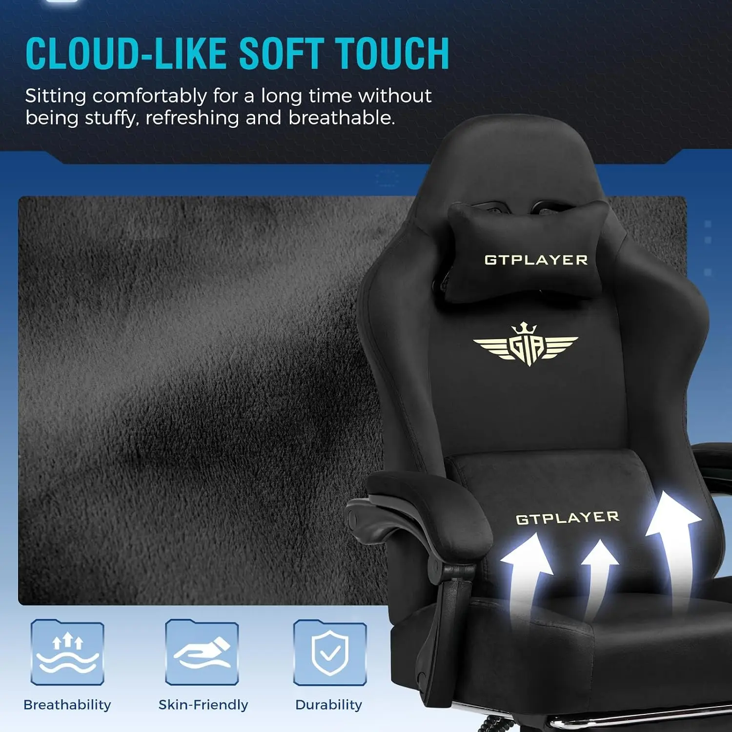 Kursi Gaming Besar dan Tinggi  - Gaming Chair Cushion ulasan dan harga