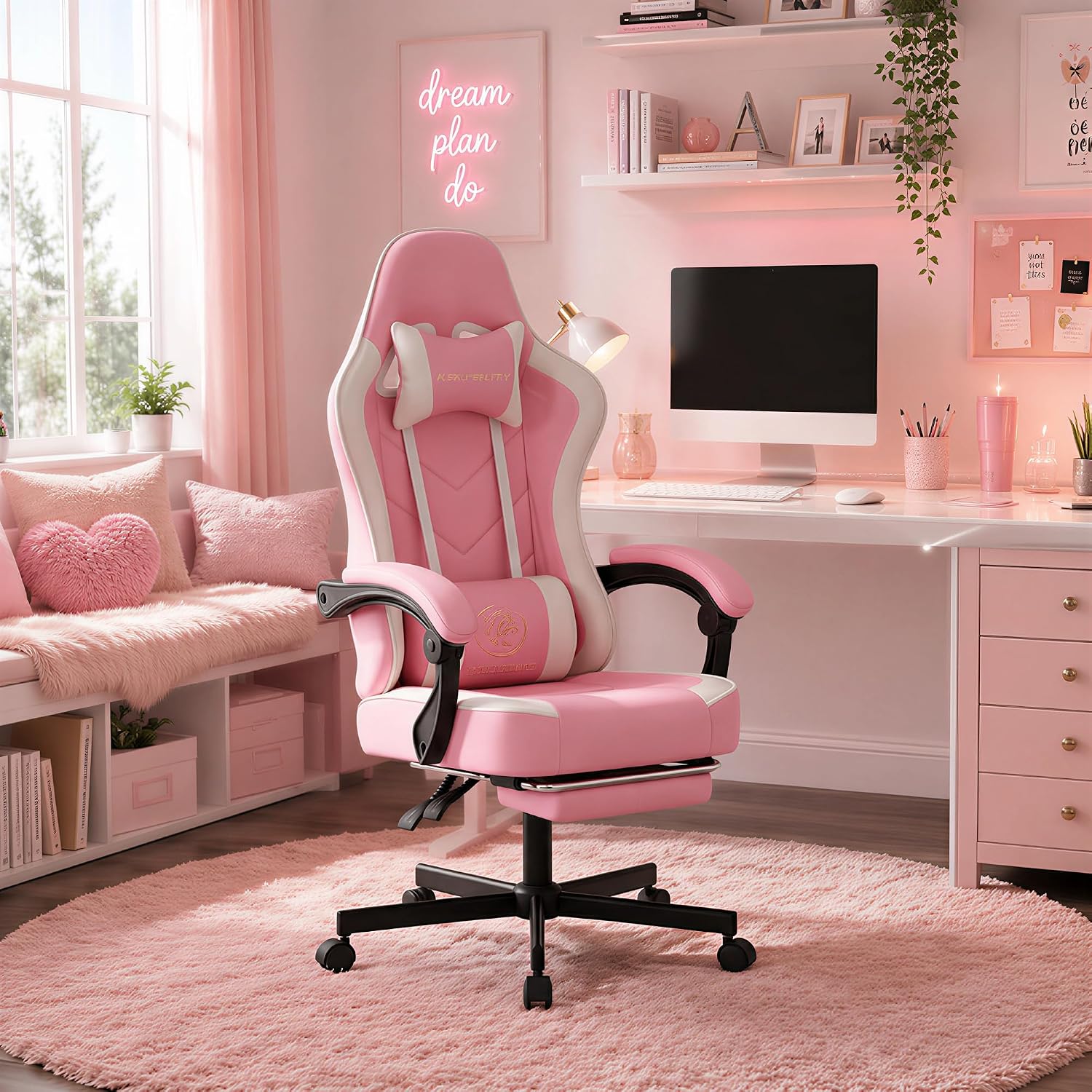Kursi Gaming Ergonomis dengan  - Gaming Chair Cushion ulasan dan harga