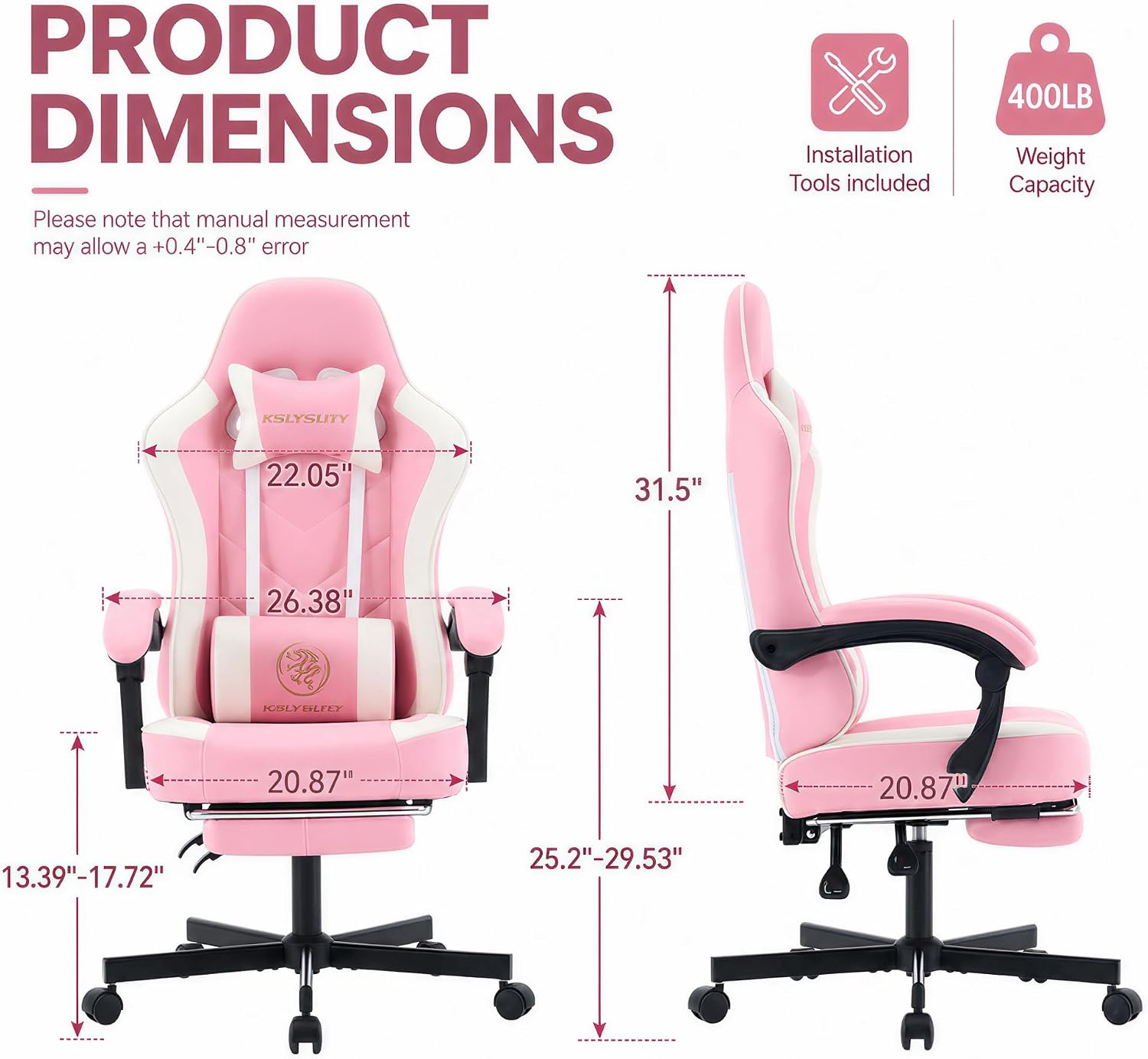 Kursi Gaming Ergonomis dengan  - Gaming Chair Cushion ulasan dan harga