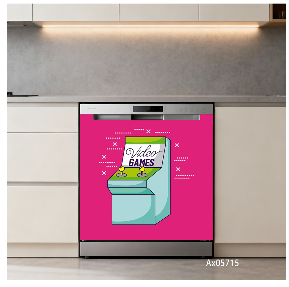 Stiker Pintu Mesin Cuci Piring - Gaming Console Windows ulasan dan harga