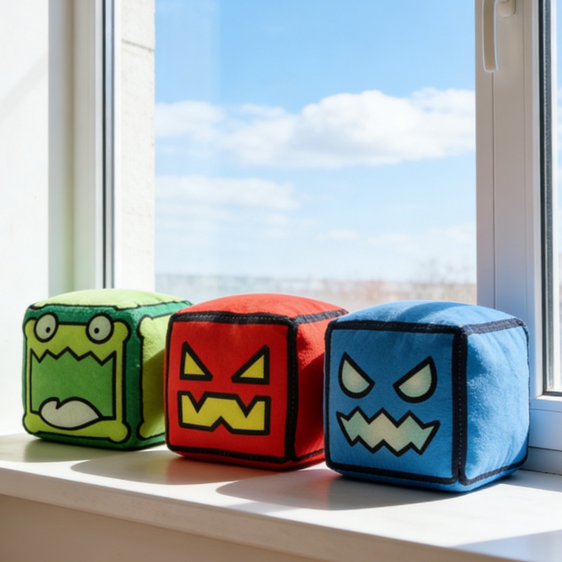 Bantal Lempar Geometri Kawaii, - Gaming Chair Cushion ulasan dan harga