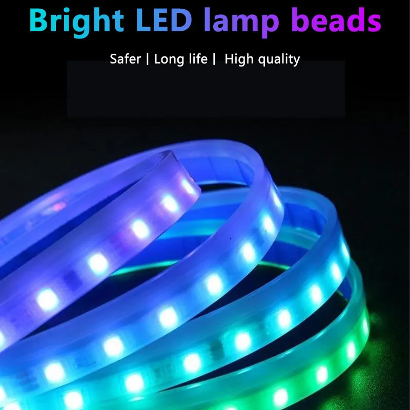 120/150/180Cm Lampu Hias Kap M - Led Gaming Light Strip ulasan dan harga