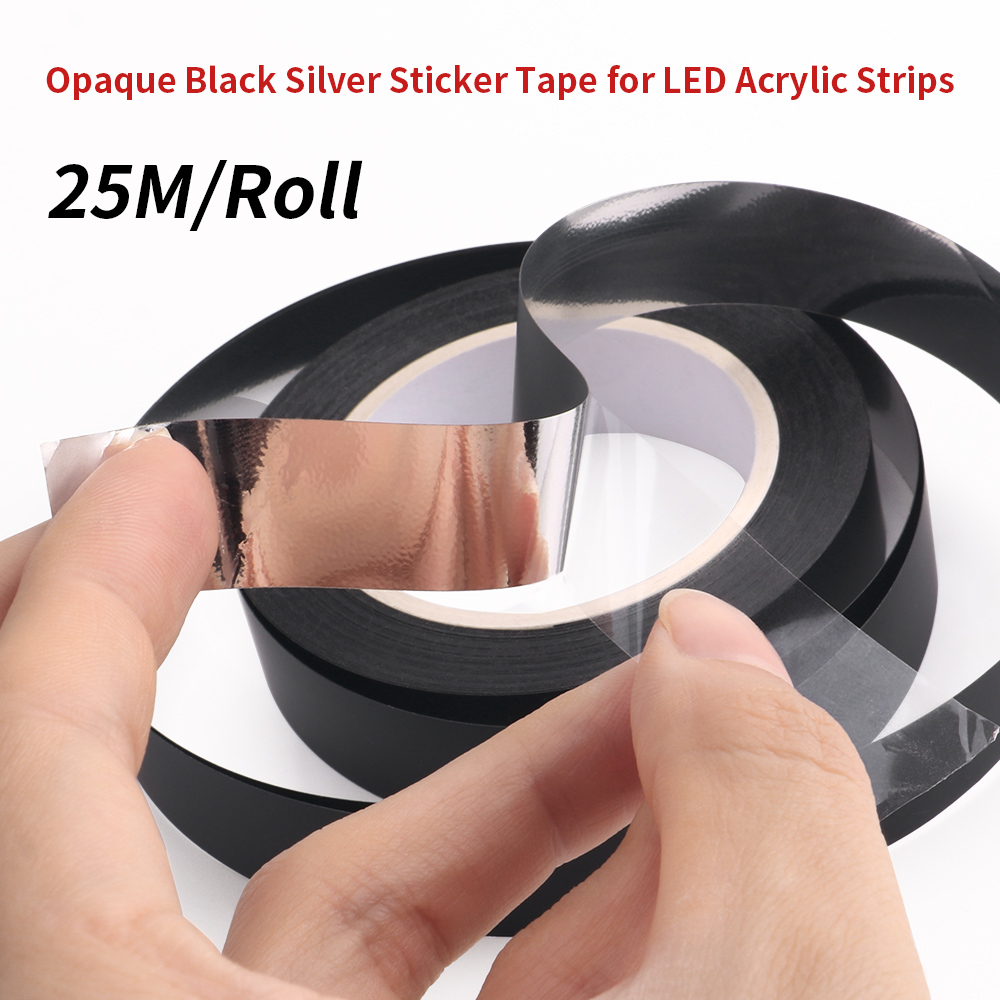 Stiker hitam matte 25M/rol pit - Led Gaming Light Strip ulasan dan harga