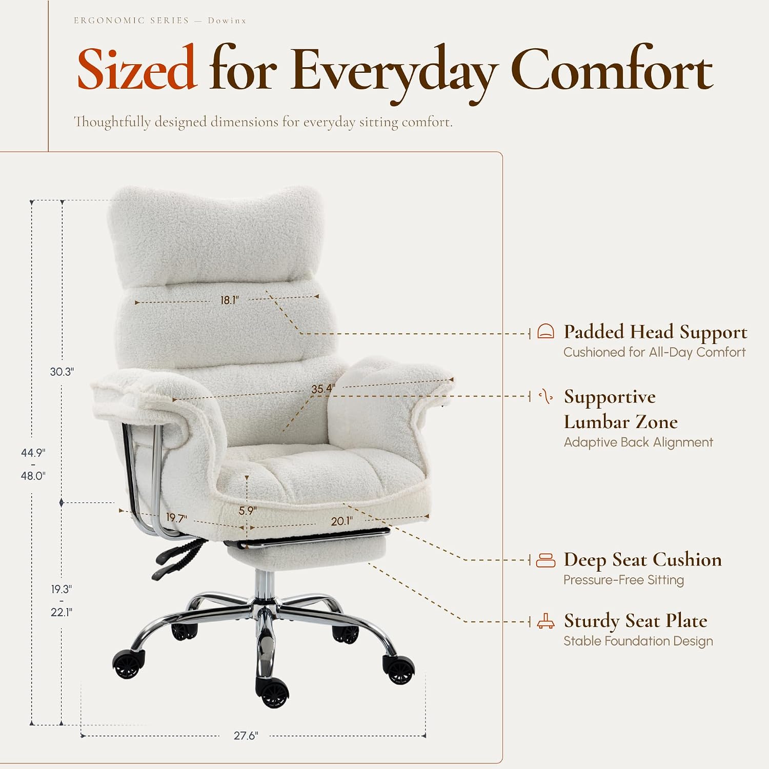 Kursi Kantor Besar dan Tinggi, - Gaming Chair Cushion ulasan dan harga