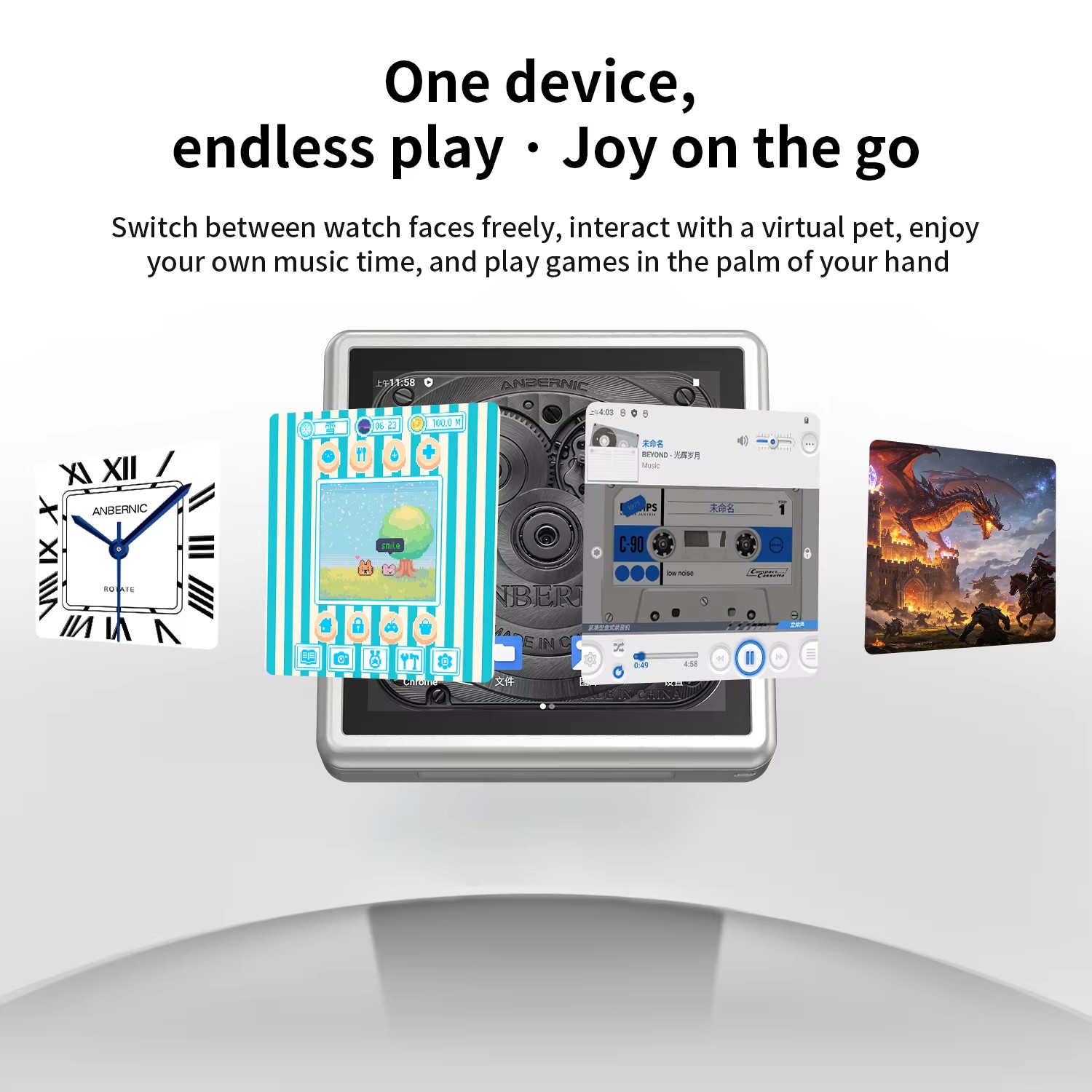 Konsol Game Genggam Android AN - Gaming Console 5 Year Old ulasan dan harga